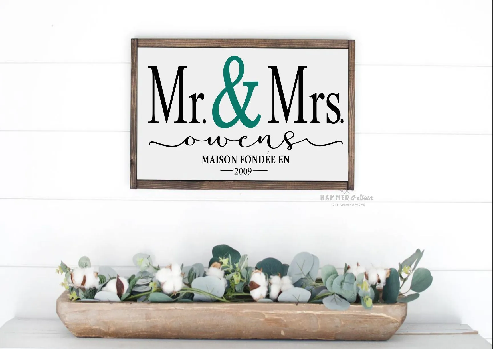 Large Framed Signs