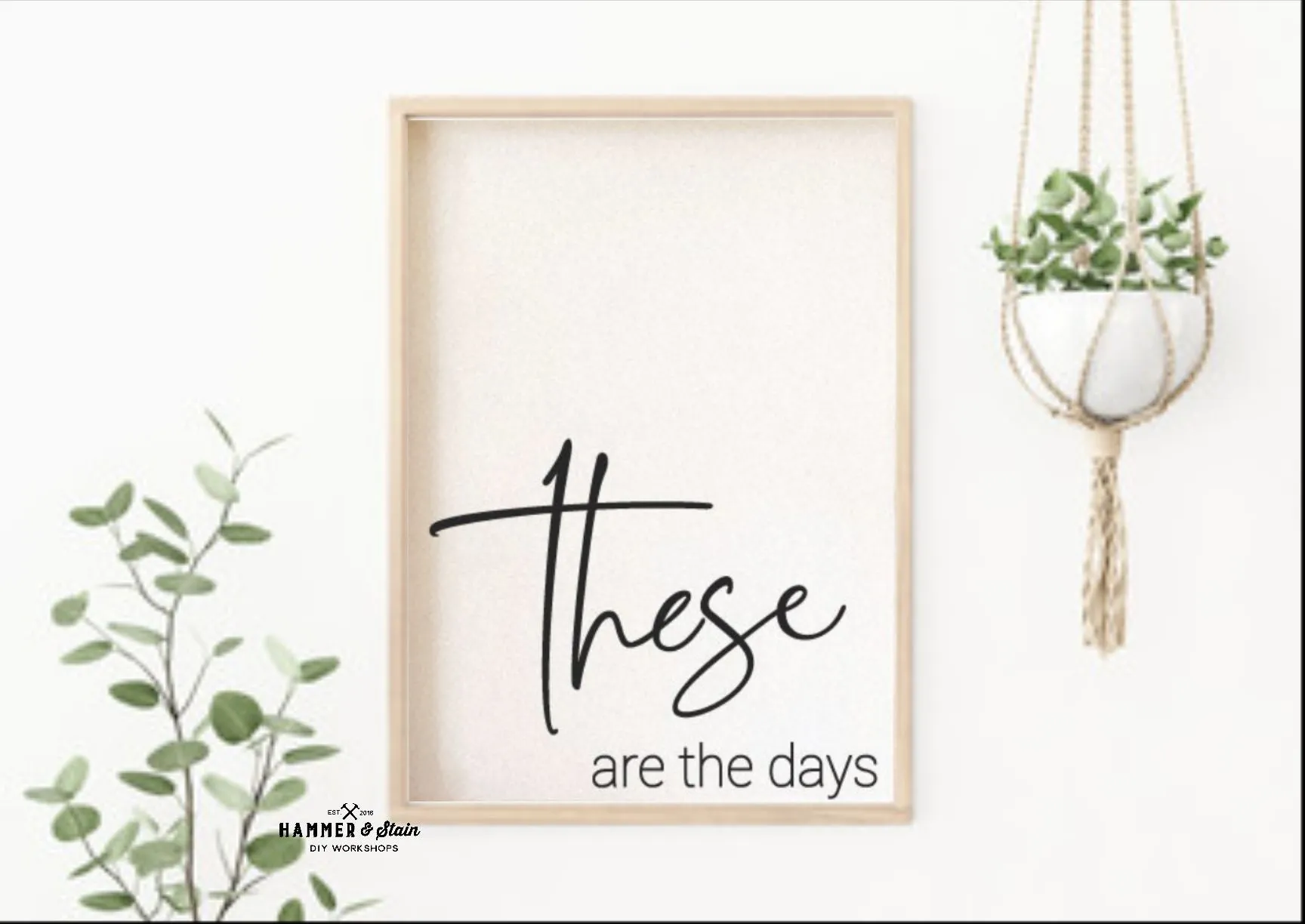 Large Framed Signs