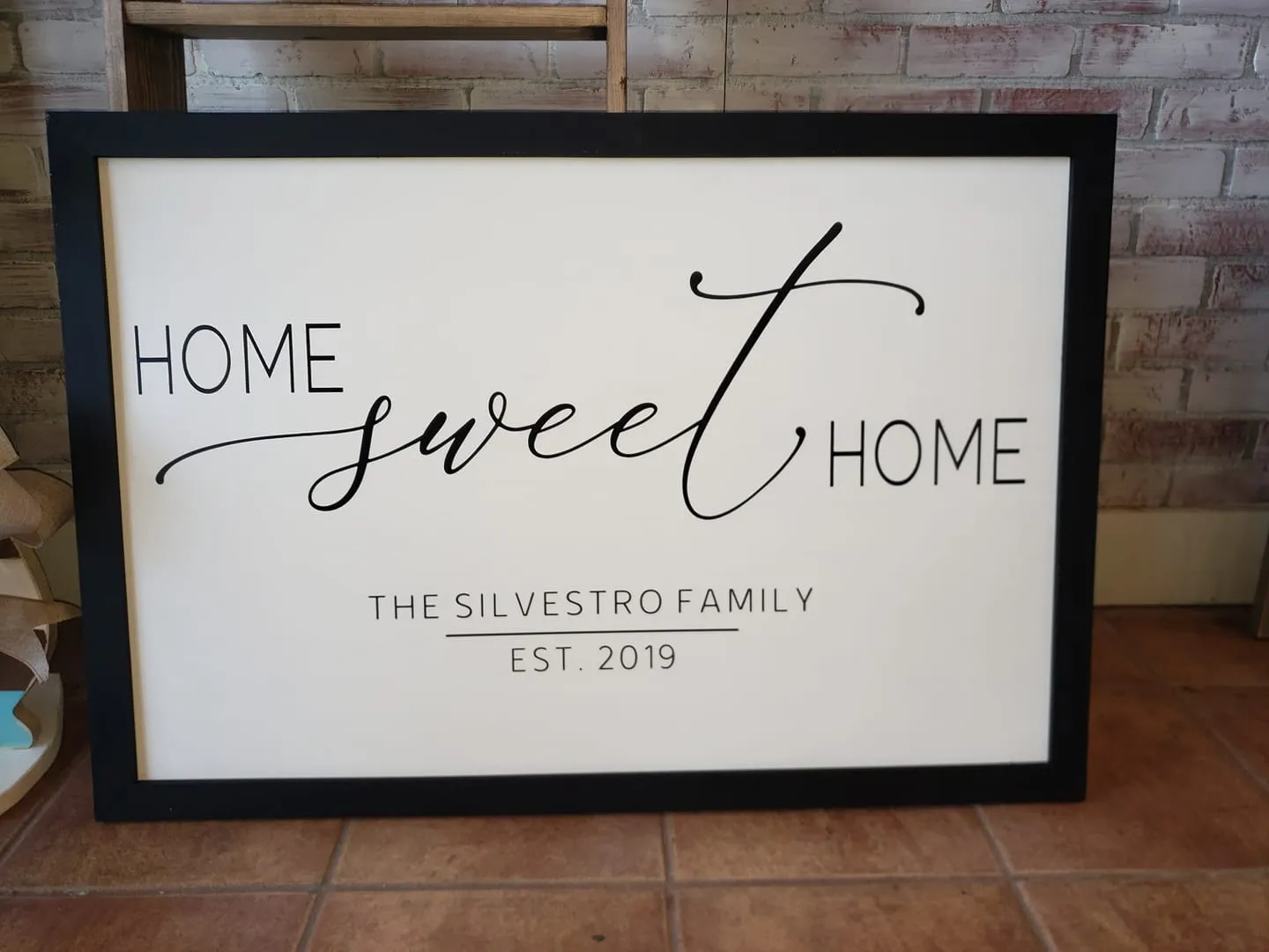 Large Framed Signs