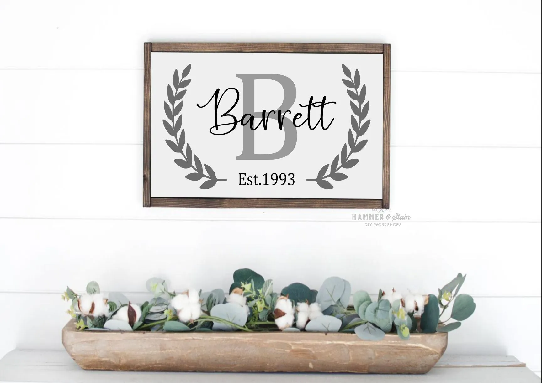 Large Framed Signs