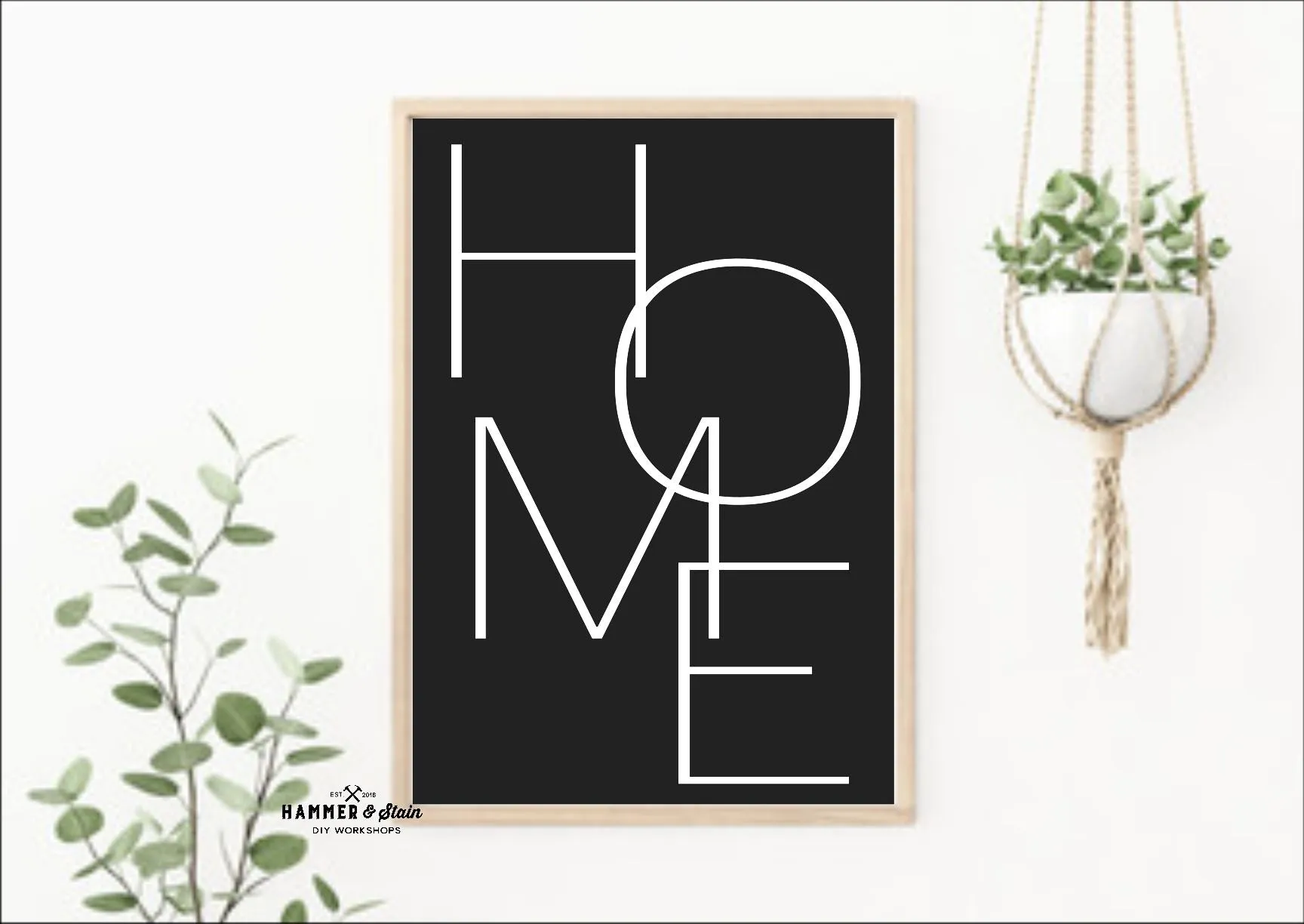 Large Framed Signs