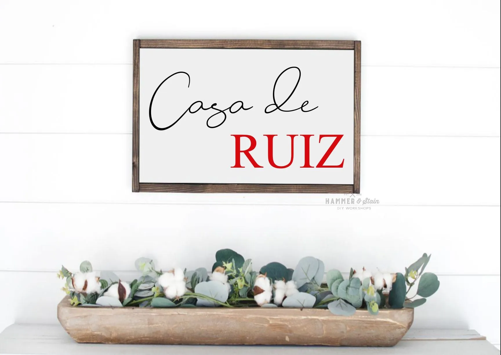 Large Framed Signs