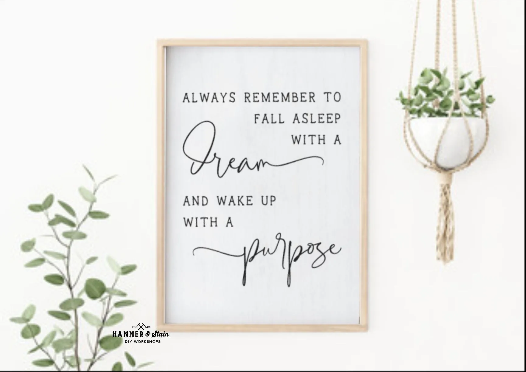 Large Framed Signs