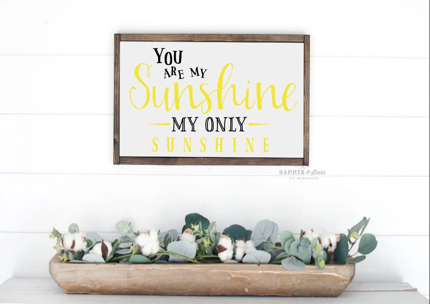 Large Framed Signs