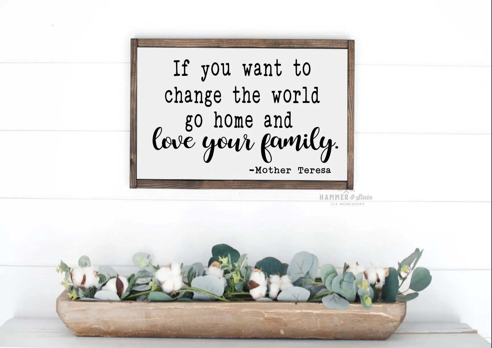 Large Framed Signs