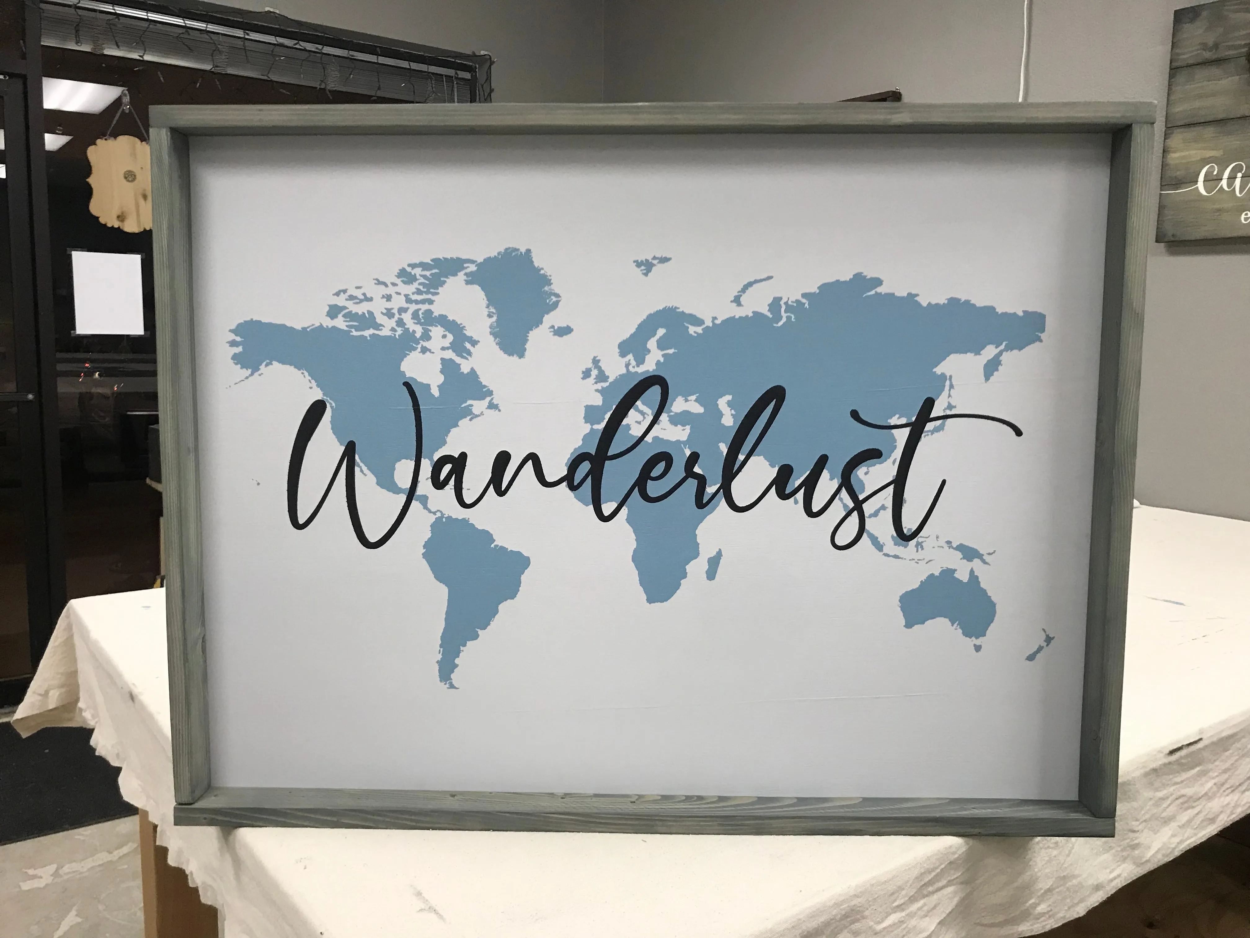 Large Framed Signs