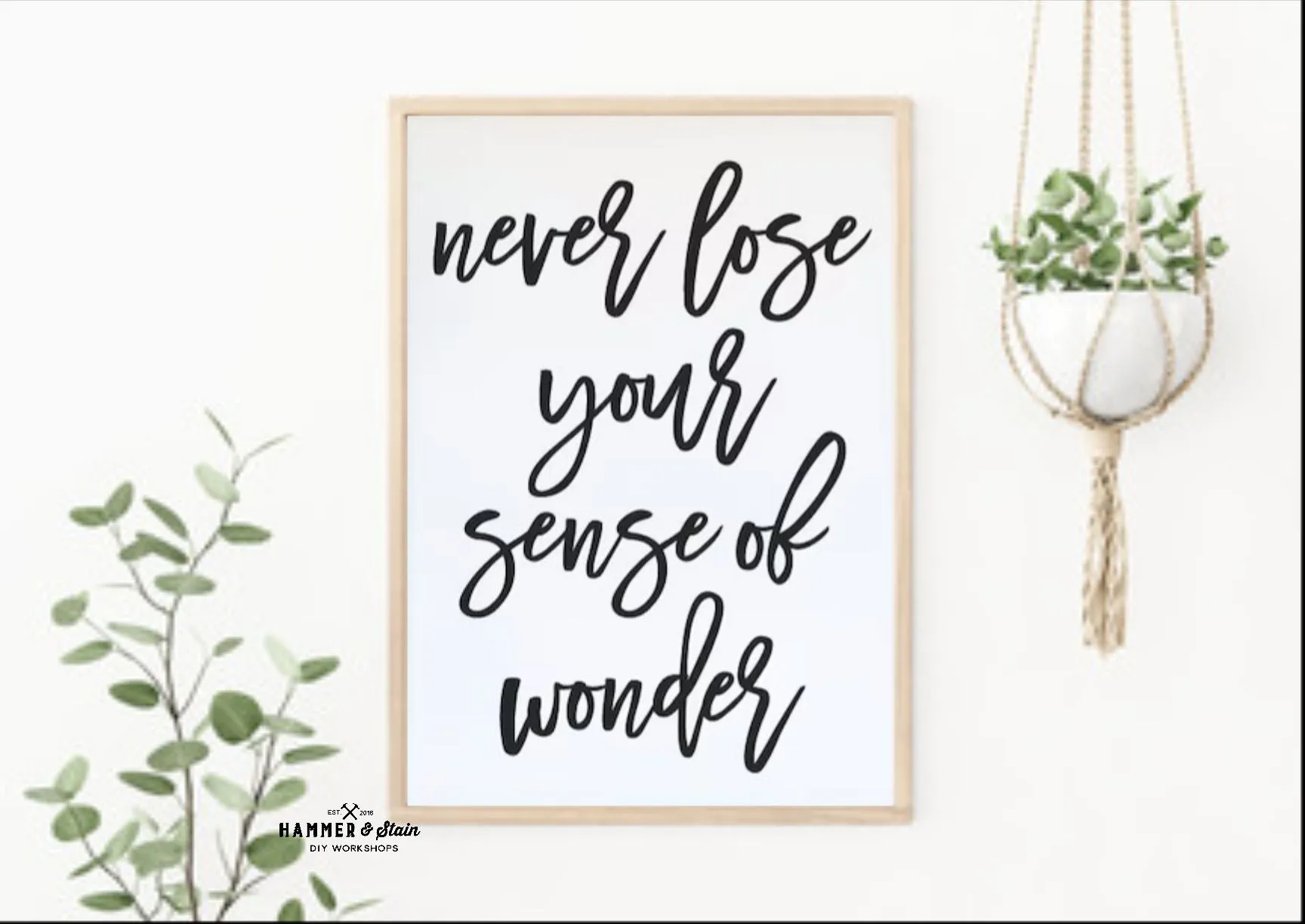 Large Framed Signs