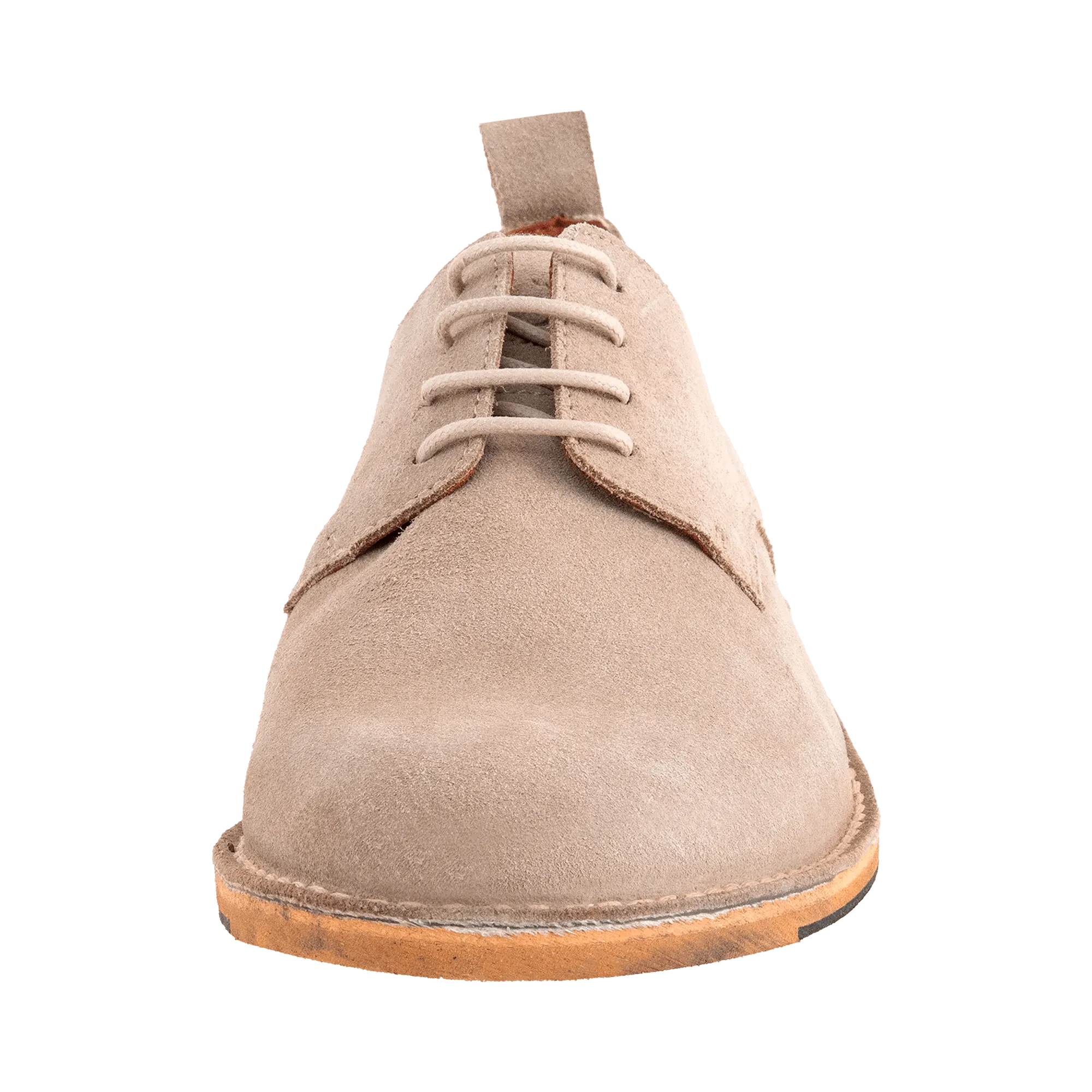 Leder Business Schnürer Sand