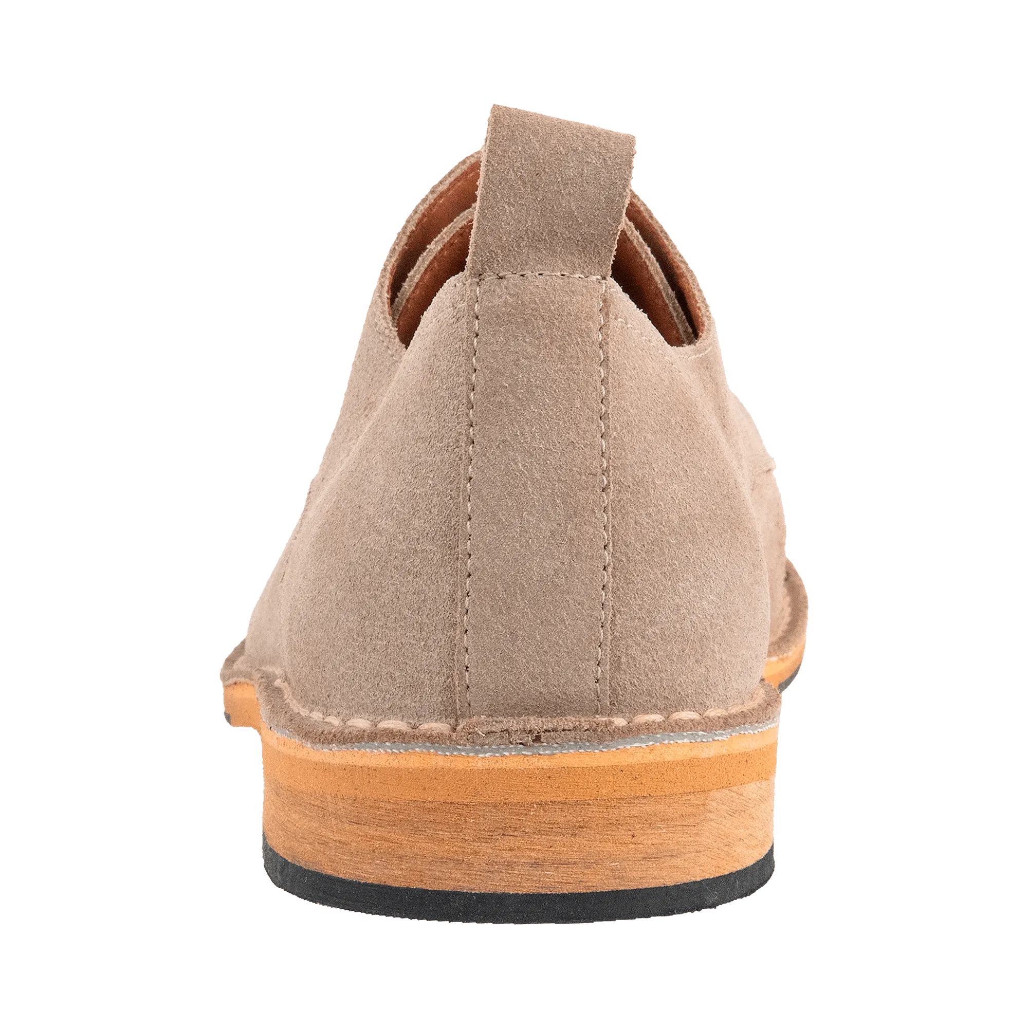 Leder Business Schnürer Sand