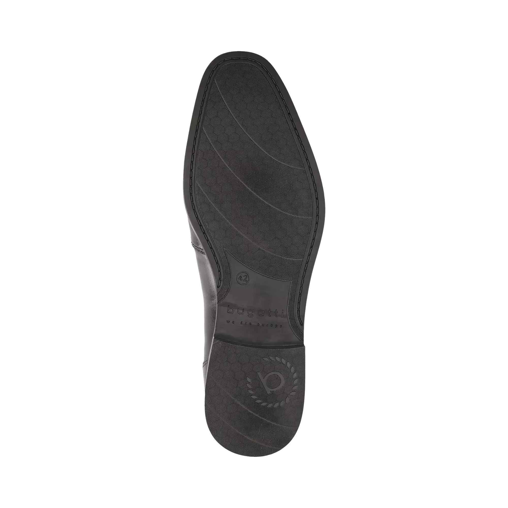 Leder Slip on schwarz