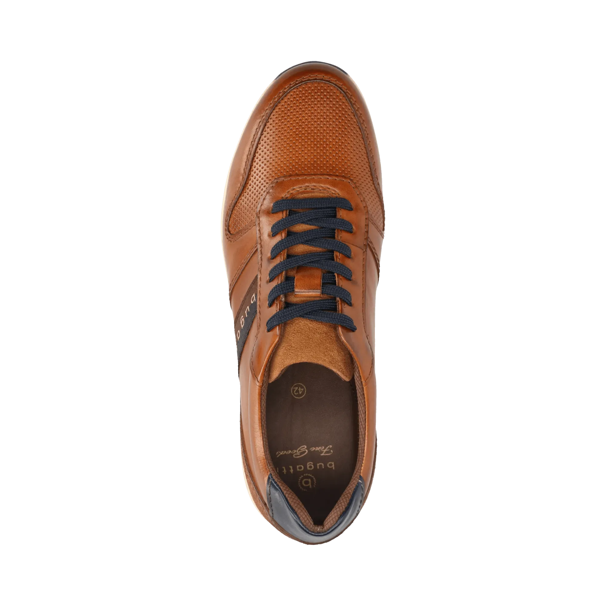 Leder Sneaker cognac
