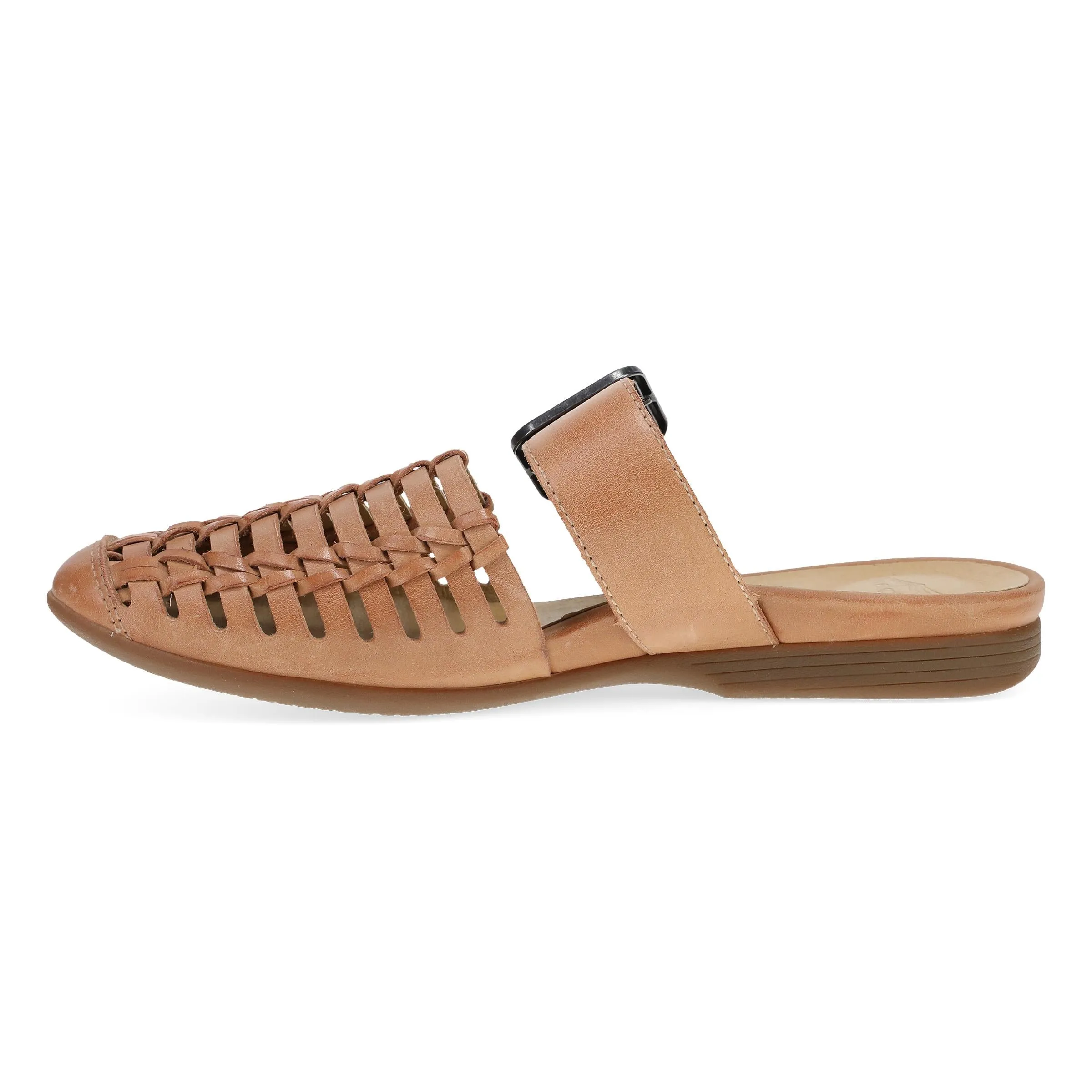 Leilani - Light Tan Burnished Nappa Mule - 2048-150600