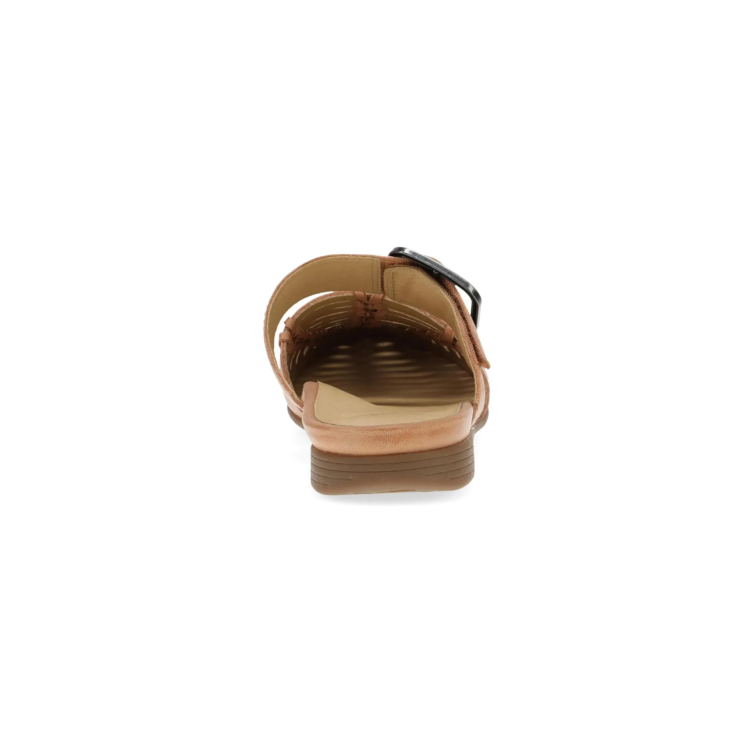 Leilani - Light Tan Burnished Nappa Mule - 2048-150600