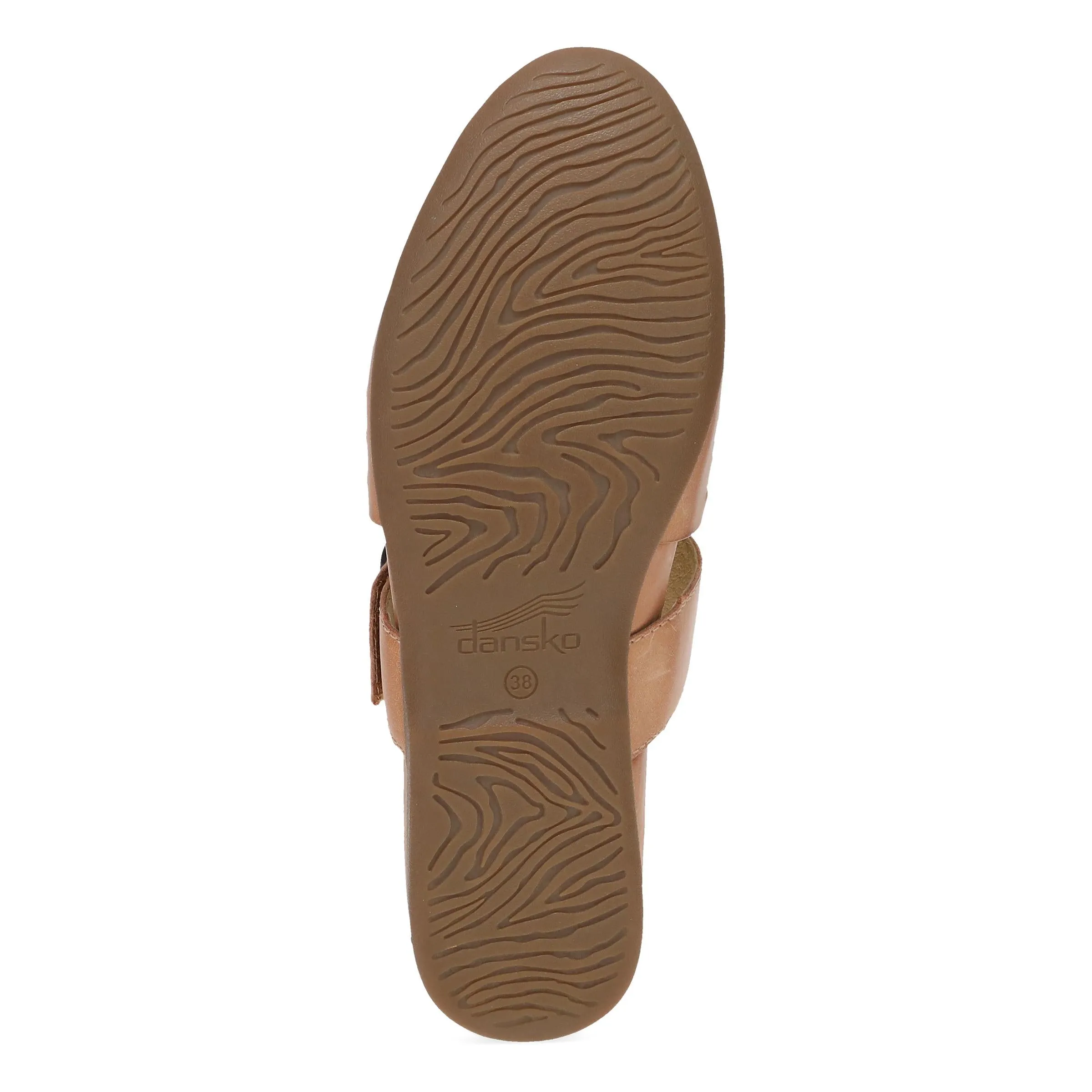 Leilani - Light Tan Burnished Nappa Mule - 2048-150600