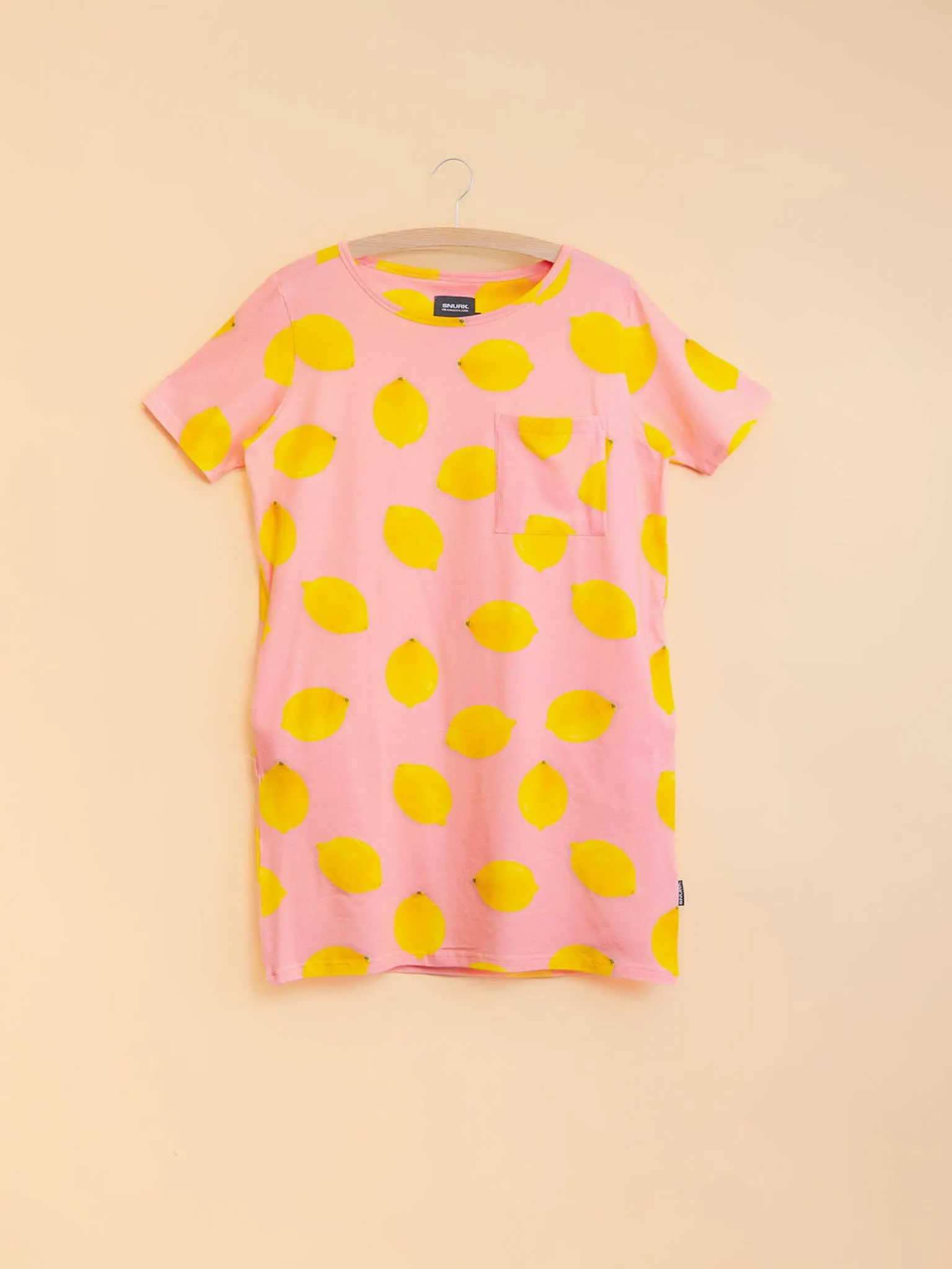 Lemon T-shirt Dress Dames