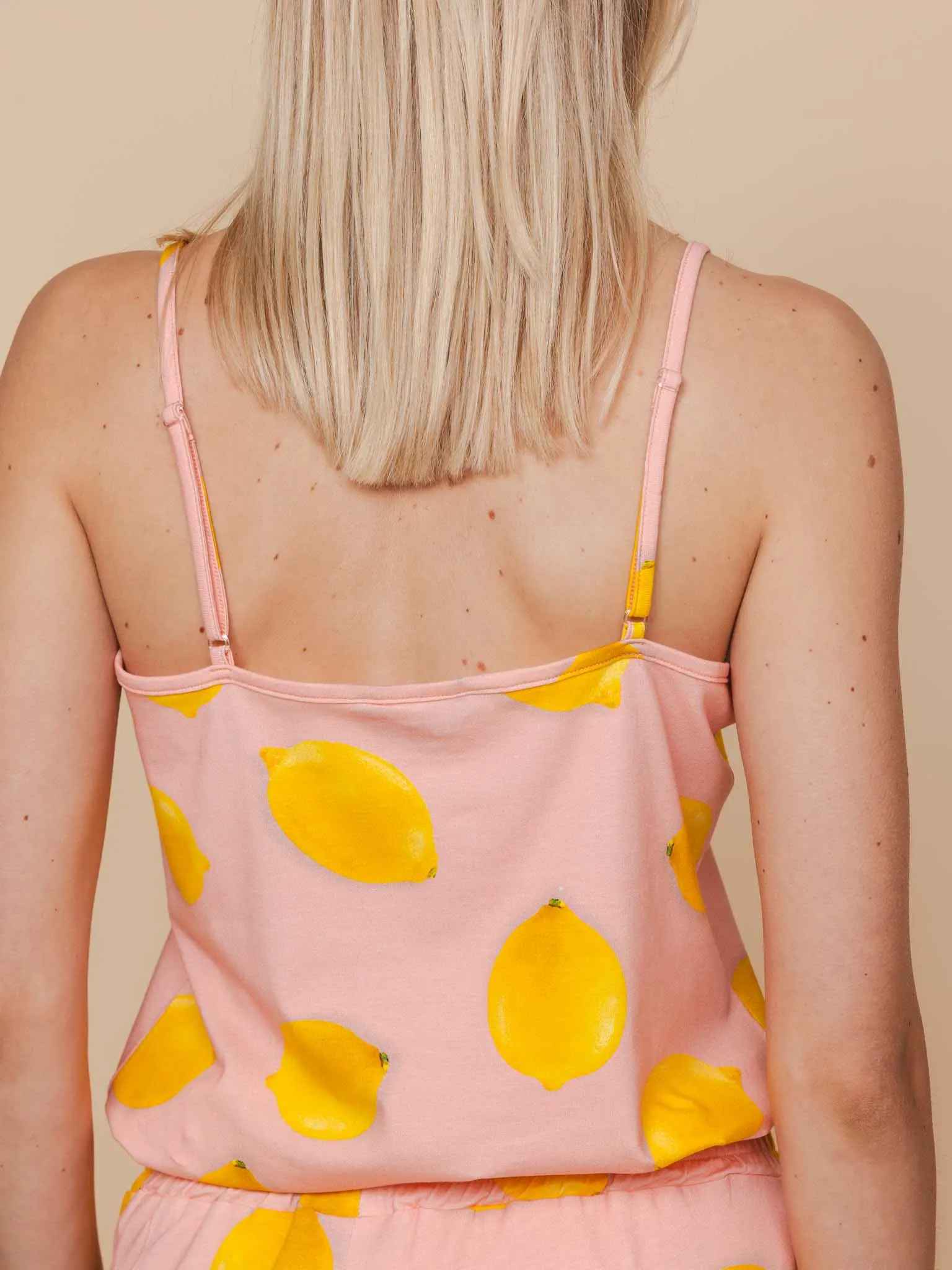 Lemon Topje en Wijde broek set Dames