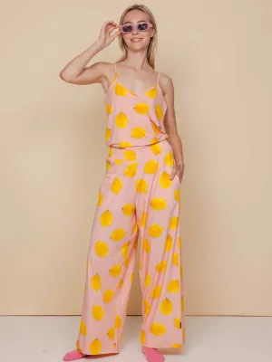 Lemon Wijde broek Dames
