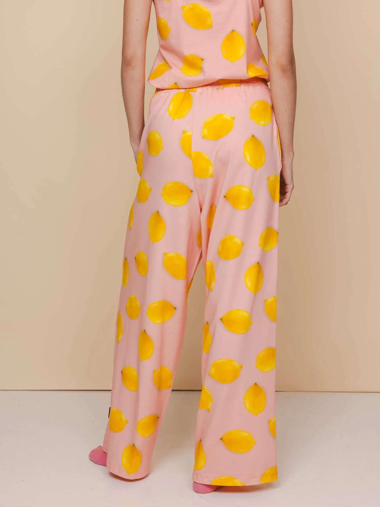 Lemon Wijde broek Dames