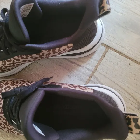 Leopard Adidas youth sneakers