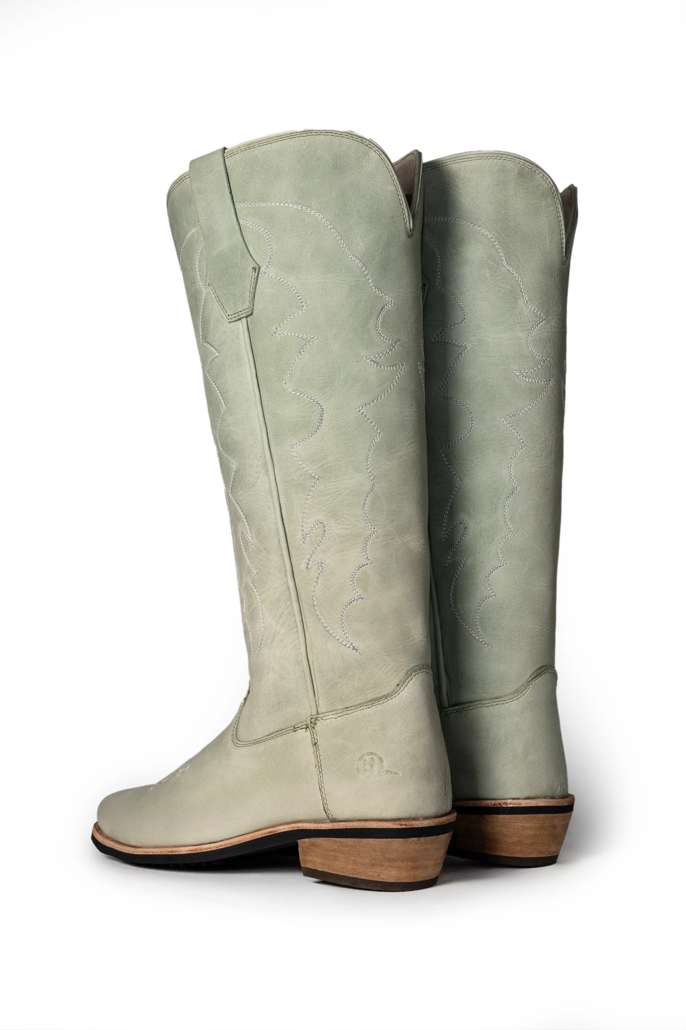 Lesy Cowgirl Leather Boots