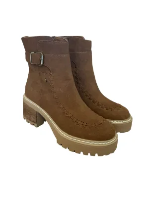 Let's Hike Suede Boots (Khaki)