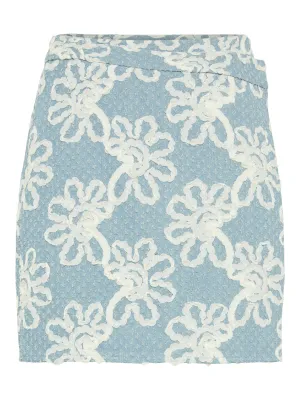 Libbey mini skirt medium blue