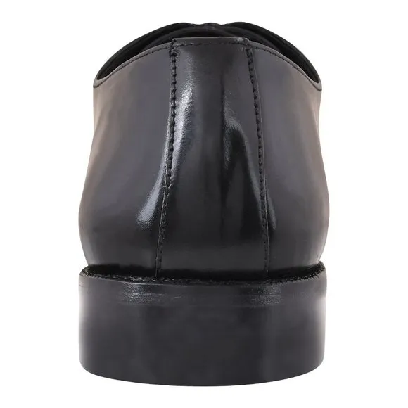 LIBERTYZENO Black WINKLER  Leather Oxford Style Dress Shoes