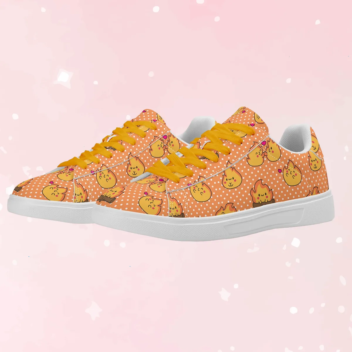 Lil Emberly Unisex Low Top Leather Kicks