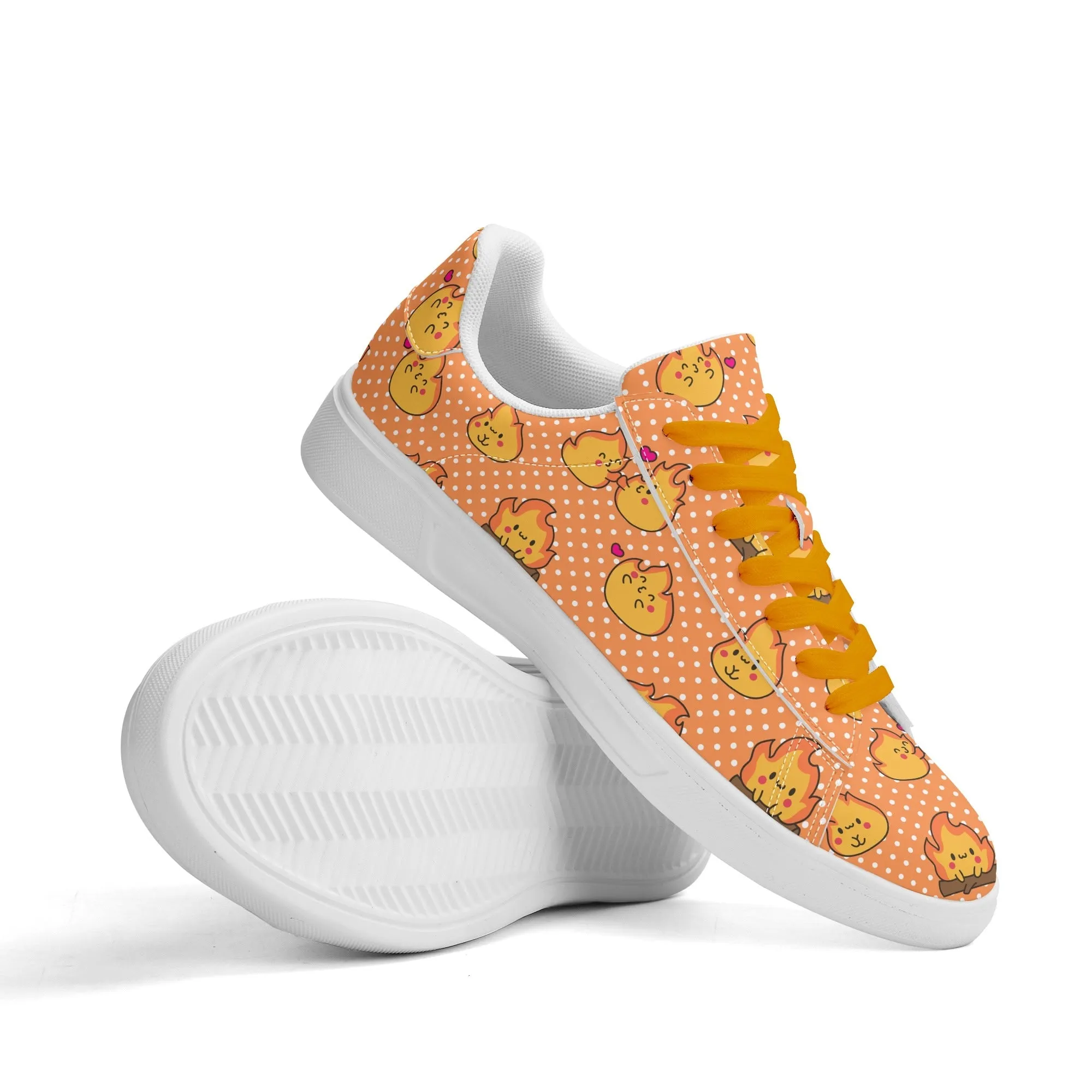 Lil Emberly Unisex Low Top Leather Kicks