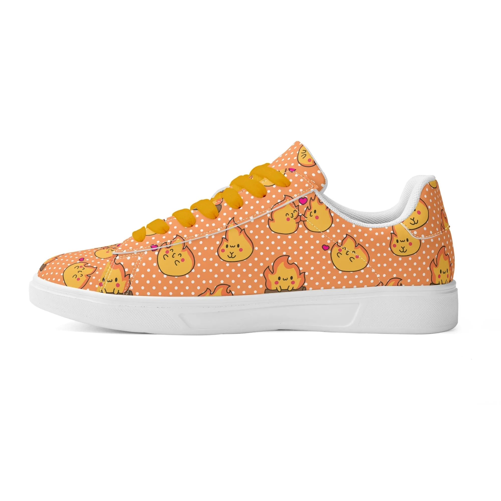 Lil Emberly Unisex Low Top Leather Kicks