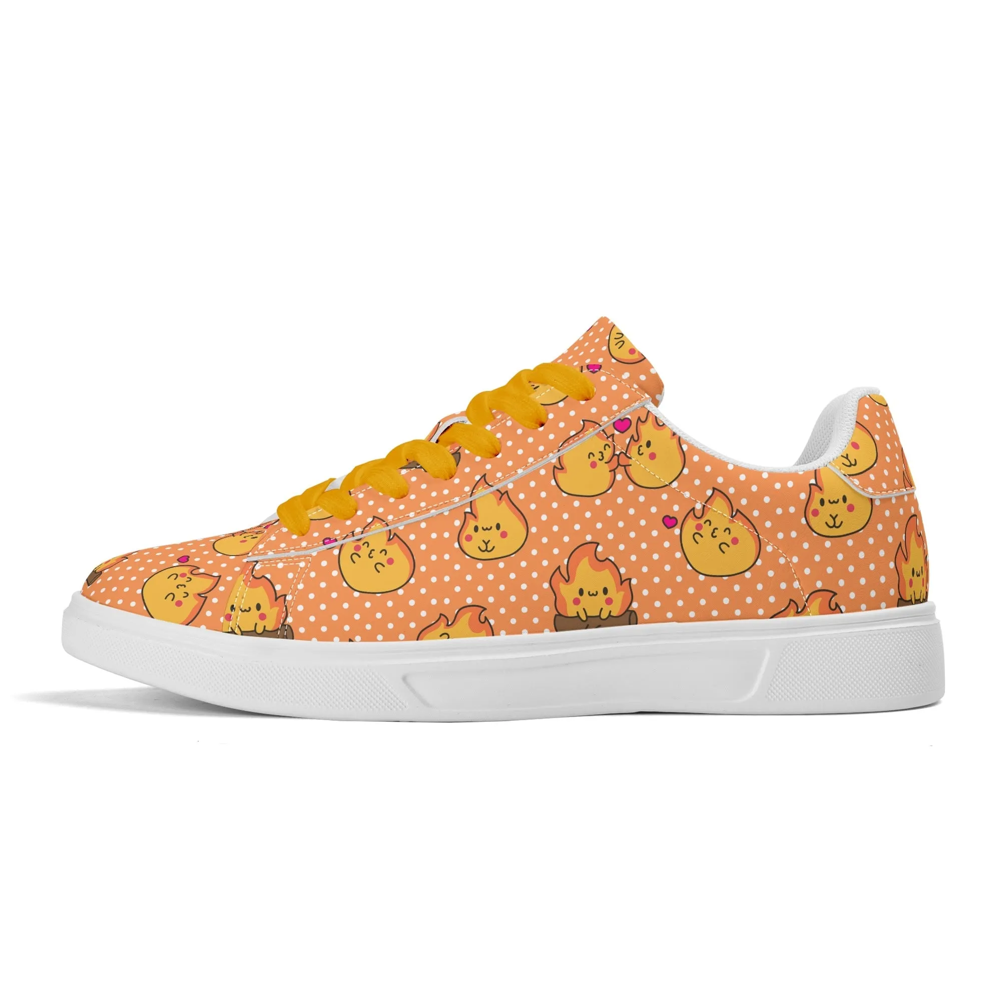 Lil Emberly Unisex Low Top Leather Kicks