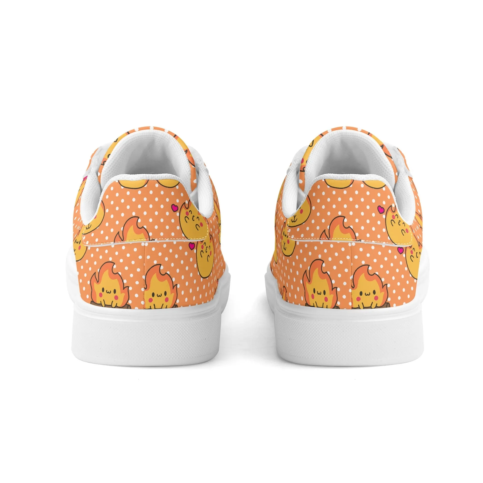 Lil Emberly Unisex Low Top Leather Kicks
