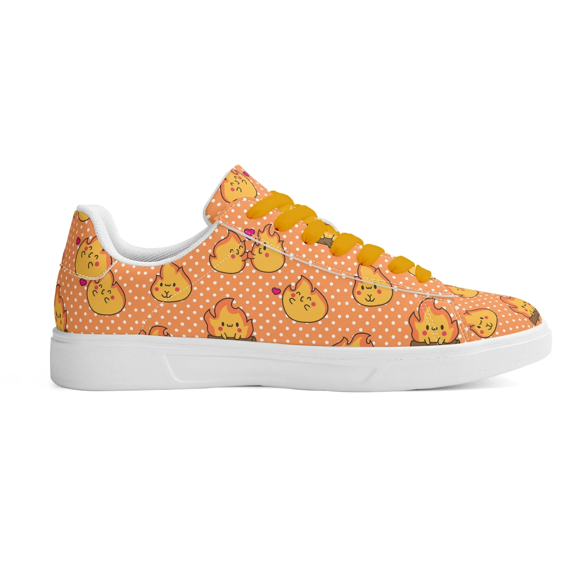 Lil Emberly Unisex Low Top Leather Kicks