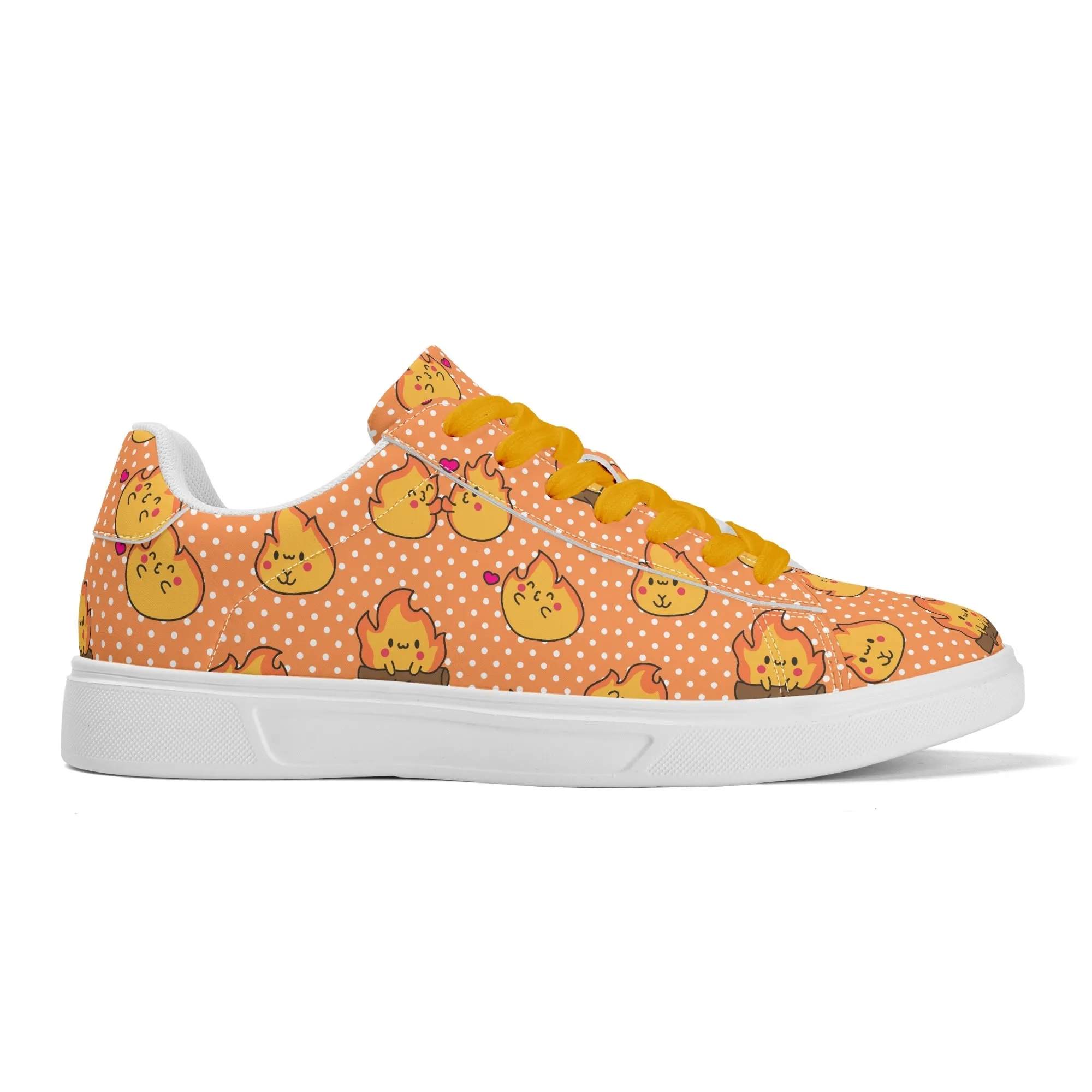 Lil Emberly Unisex Low Top Leather Kicks