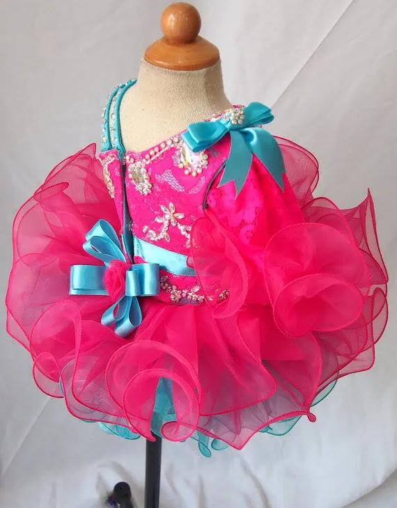 Little Miss/Baby Girl/Toddler/Infant/Newborn Cupcake Pageant Dress