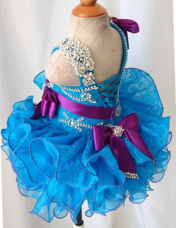 Little Princess Glitz Cupcake Pageant Dress For Baby Girl/Toddler/Kids/Child