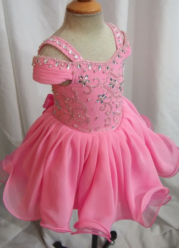 Little Princess Little Girl/Toddler/Infant/Baby Girl Baby Doll Pageant Dress