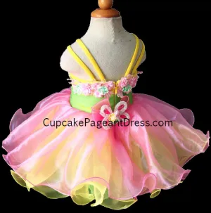 Little Princess/Baby Girl/Baby Miss Natural Baby Doll Pageant Dress