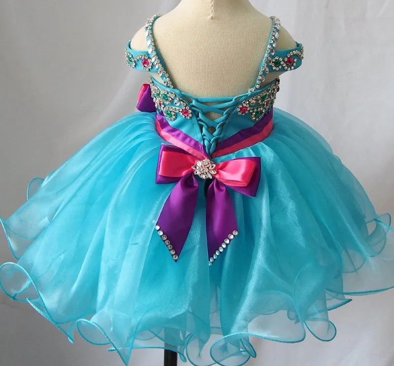 Little Princess/Toddler/Newborn/Infant/Baby Girl Baby Doll Pageant Dress
