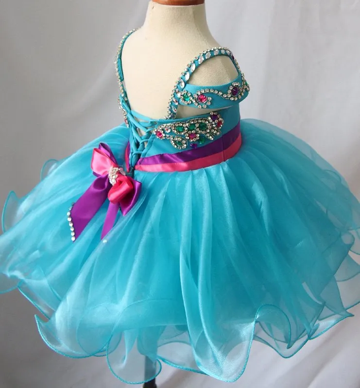 Little Princess/Toddler/Newborn/Infant/Baby Girl Baby Doll Pageant Dress