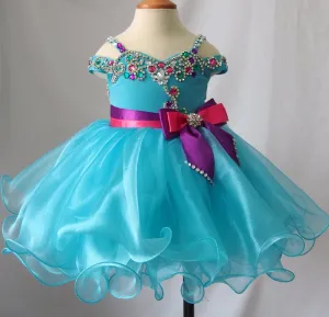 Little Princess/Toddler/Newborn/Infant/Baby Girl Baby Doll Pageant Dress