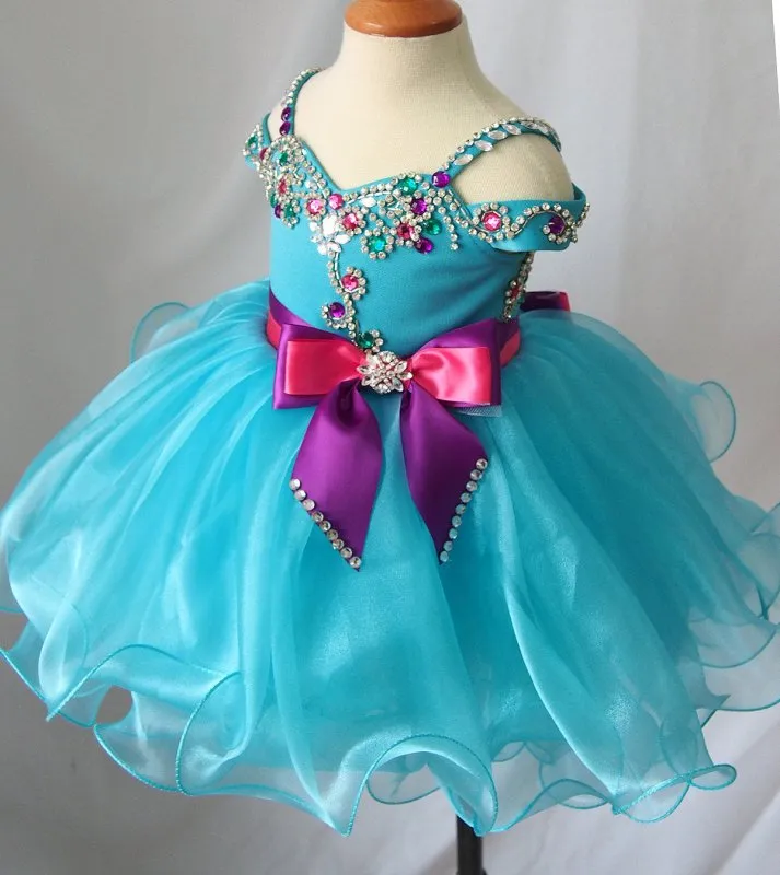 Little Princess/Toddler/Newborn/Infant/Baby Girl Baby Doll Pageant Dress