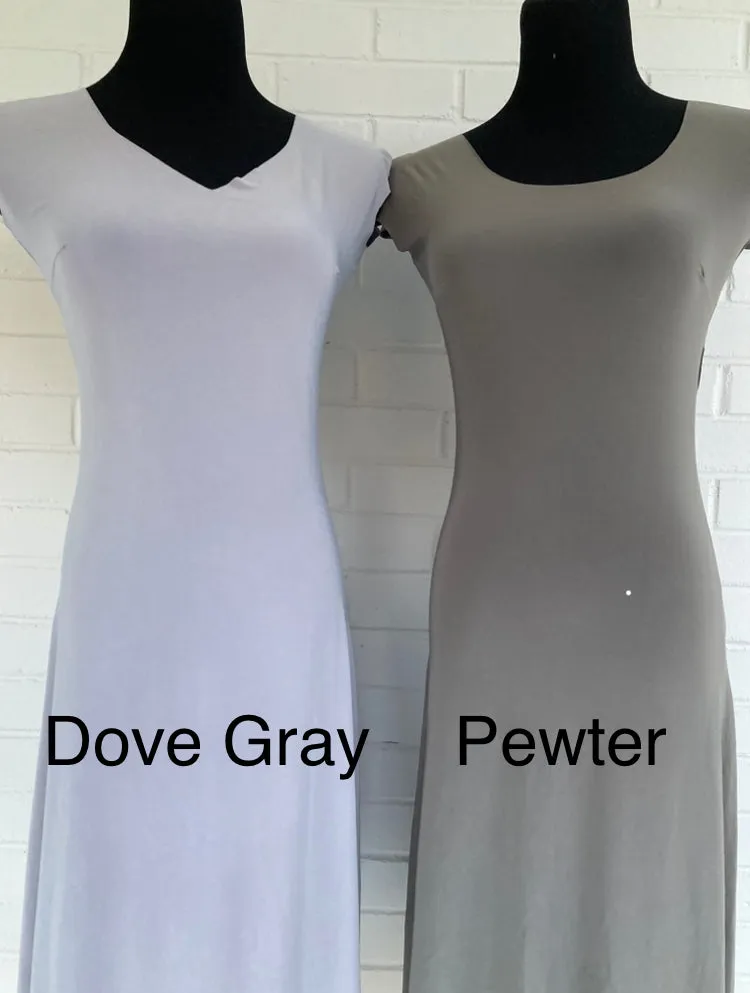 Lizzy Slip Cap Sleeve Scoop Neck Dress Slip - LE ♥
