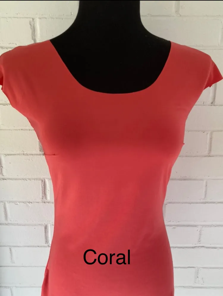 Lizzy Slip Cap Sleeve Scoop Neck Dress Slip - LE ♥