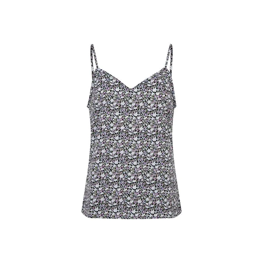 Lofty Manner Top Janna light blue print
