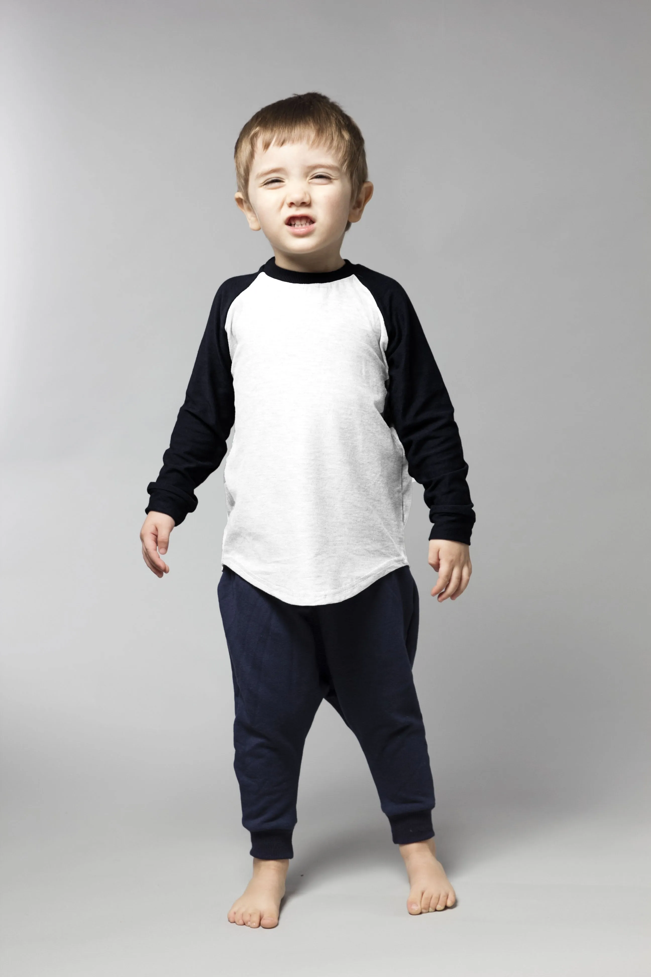 Long Sleeve Baseball Tee - Various Colors