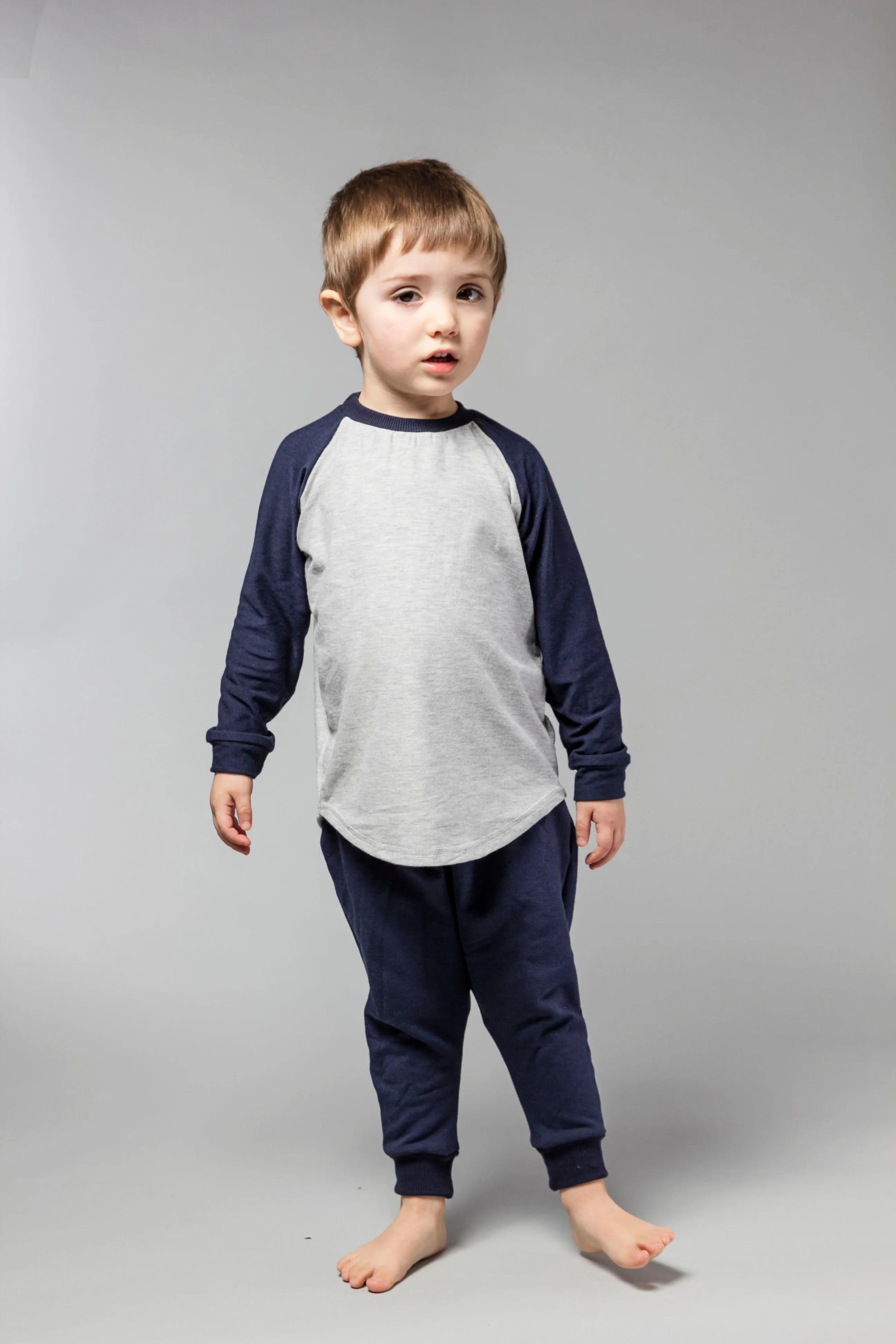 Long Sleeve Baseball Tee - Various Colors