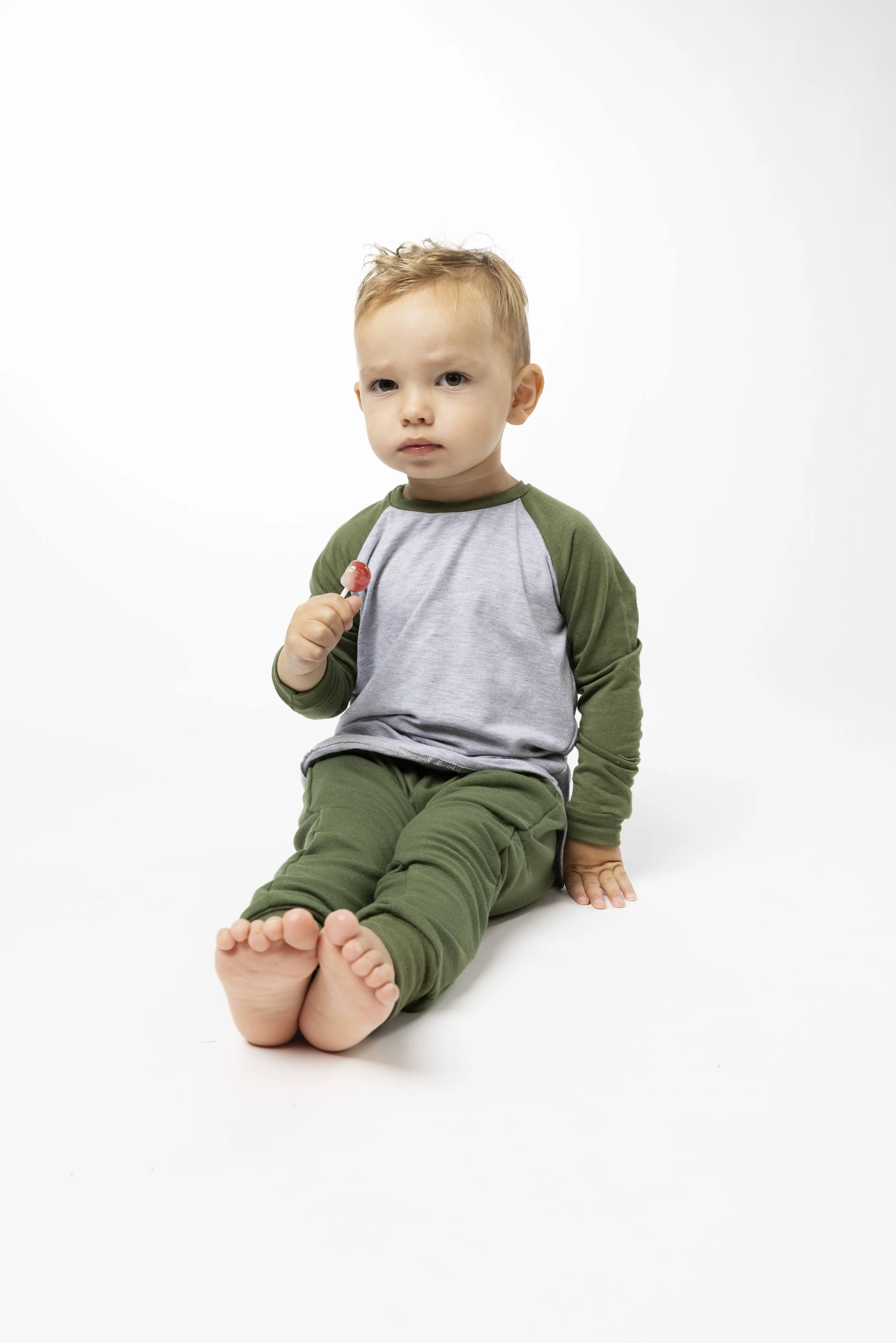 Long Sleeve Baseball Tee - Various Colors