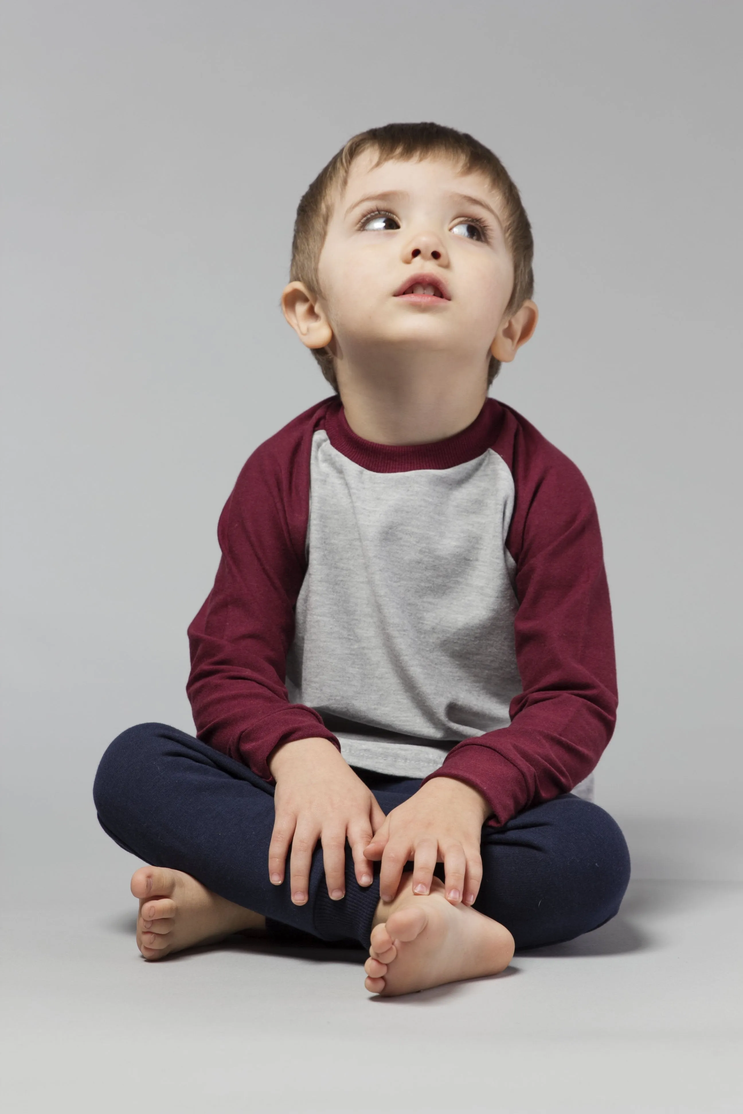 Long Sleeve Baseball Tee - Various Colors