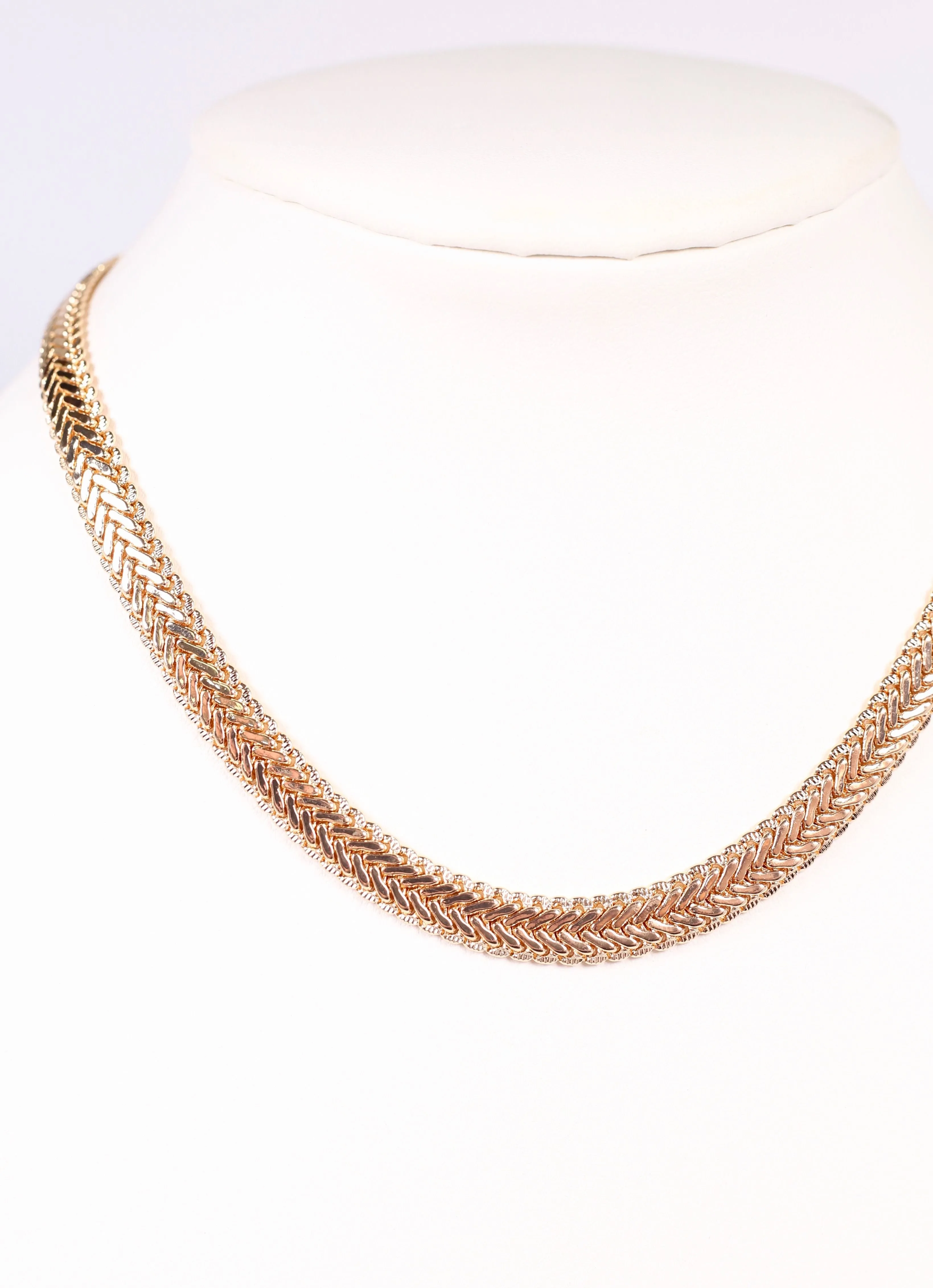 Louis Chain Necklace Gold